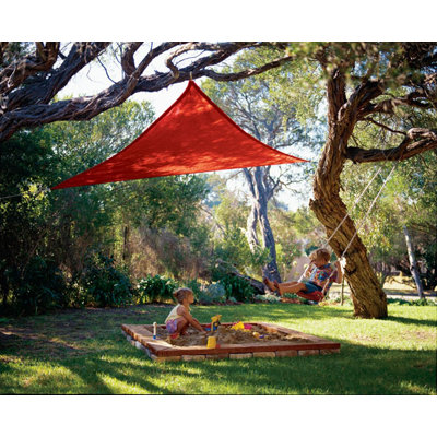 Coolaroo 9'10" Triangle Party Sail in Red at Sears.com