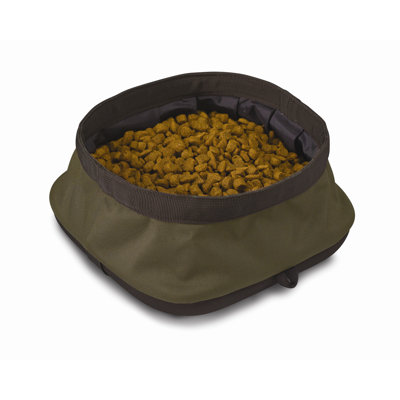 Heritage Pet Water And Food Bowl In Loden