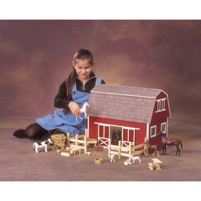 Real Good Toys Ruff 'n Rustic All American Barn Dollhouse at Sears.com