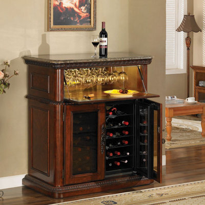 Tresanti 36 Bottle Rutherford Wine Bar in Vintage Cherry at Sears.com