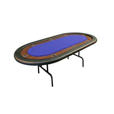 BBO Poker UPT Junior Eight Player Poker Table in Blue at Sears.com