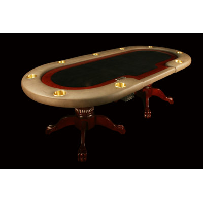 BBO Poker Premier Luxury Poker Table in Black at Sears.com