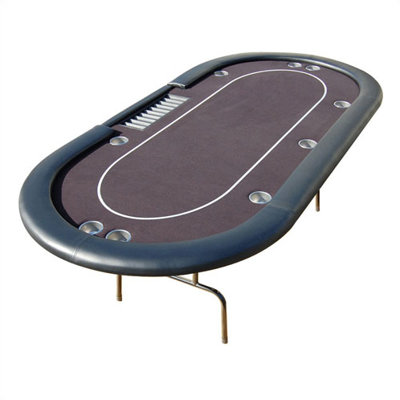 BBO Poker V5 Series Specialized Poker Table with Black Playing Surface at Sears.com