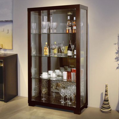 Beverly Hills Furniture Display Cabinet in Wenge at Sears.com