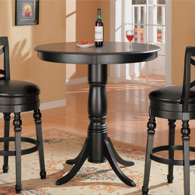Wildon Home Littleton 42.25" Bar Table in Black at Sears.com