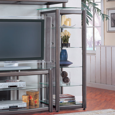 Wildon Home San Pablo Audio Tower in Dark Grey at Sears.com