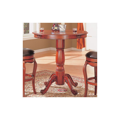 Wildon Home Lincoln Bar Table in Cherry Veneer at Sears.com