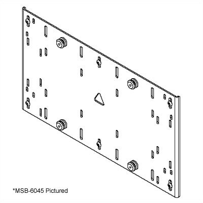 Chief MSB Series Universal Interface Bracket for Flat Panel Mounts - Style: MSB-U, Color: Black at Sears.com