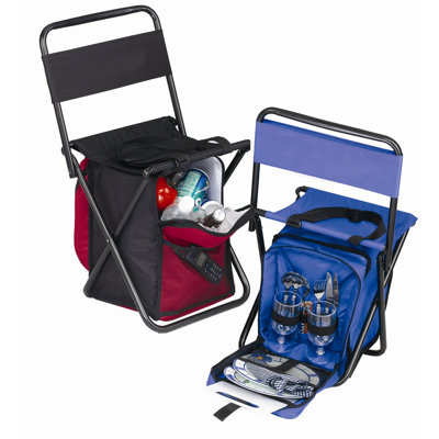 GOODHOPE BAGS Picnic Chair with Cooler - Color: Black at Sears.com