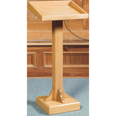Balt T-30 Recessed Top Lectern - Color: Medium Oak at Sears.com