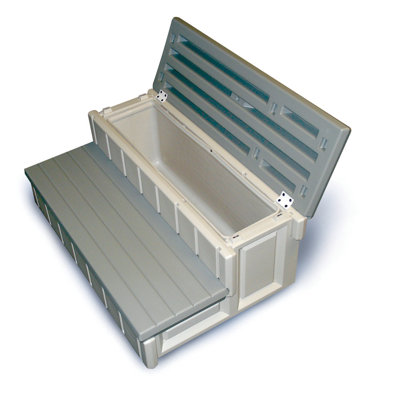 Leisure Accents 36" W Storage Spa/Patio Step - Color: Redwood  en Sears.com
