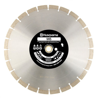 Husqvarna 5 Pack VH-5 Quality Diamond Blades - Size: 12" at Sears.com