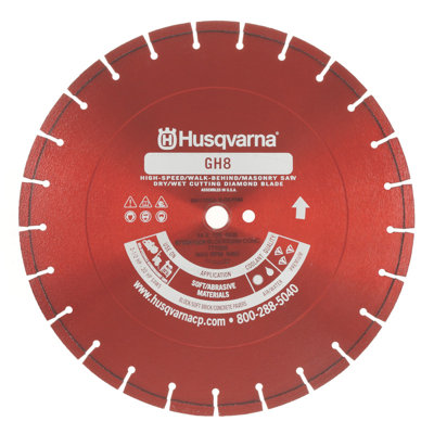 Husqvarna GH8 Super Premium Diamond Blades - Size: 12" x 0.125" at Sears.com