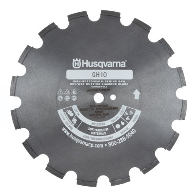 Husqvarna GH10 (DA5) Super Premium Diamond Blades - Size: 12" x 0.125" at Sears.com