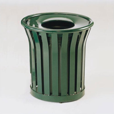 RUBBERMAID COMMERCIAL PRODUCTS Americana 24 Gal. Waste Receptacle - Color: Architectural Bronze at Sears.com