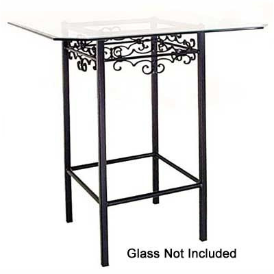 Grace Gothic Counter Height Bistro Table Base - Metal Finish: Aged Iron at Sears.com