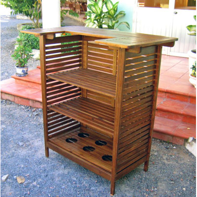International Caravan Monaco Outdoor Patio Bar Table at Sears.com