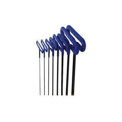 Eklind&nbsp; Hex Key Set 8 Pc T-Handle 9In. Metric 2-10Mm Cush