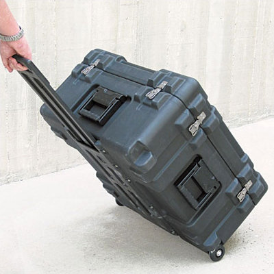 SKB Mil-Standard Roto Case:  14" H x 25 3/4" W x 25 3/4" D (outside) - Style: Dividers & Wheels at Sears.com