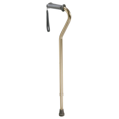 Drive Medical Aluminum Rehab Ortho K Grip Offset Handle Cane with Wrist Strap at Sears.com