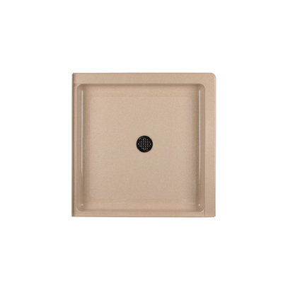 SWANSTONE Double Threshold Square Shower Base - Finish: Tahiti Sand at Sears.com