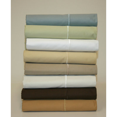 Wildon Home 600 Thread Count Solid Sateen Sheet Set - Size: Queen, Color: Chocolate at Sears.com