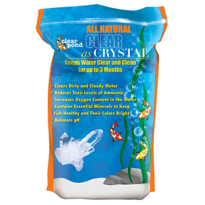 Clear Pond 5 Lbs All Natural Clear As Crystal Pond Cleaner at Sears.com