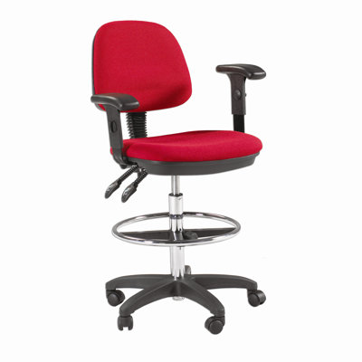 Martin Universal Design Feng Shui Drafting Height Seating - Color: Red at Sears.com