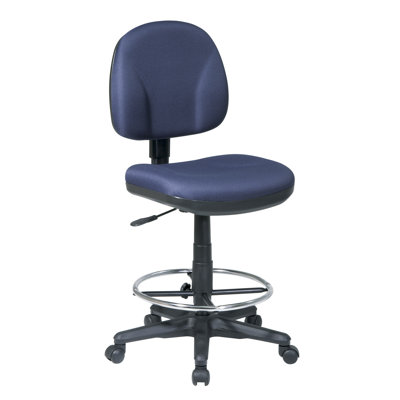 Office Star Drafting Chair with Stool Kit - Fabric: Transport Ash at Sears.com