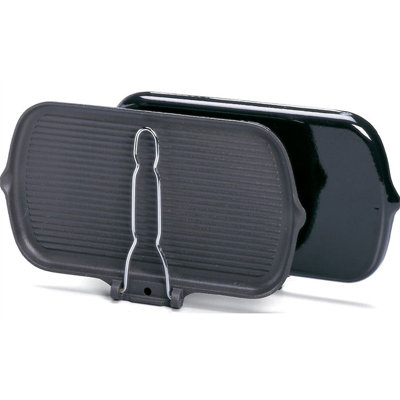 Paderno World Cuisine Cast Iron 18.38 Grill Pan