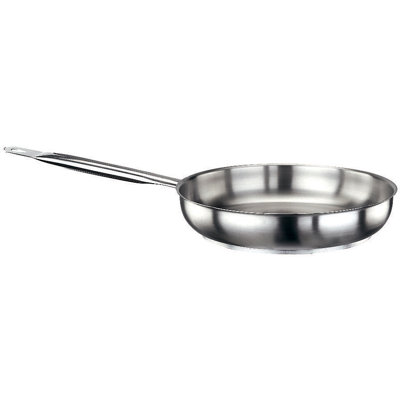 Paderno World Cuisine Stainless Steel Skillet - Size: 12.5-in.