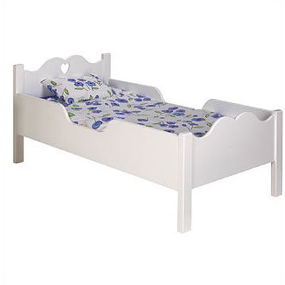 little colorado Scalloped Heart Toddler Bed - Finish: White at Sears.com