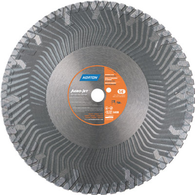 Norton High Speed Aerojet Turbo Diamond Blade - Size: 14" x 0.125" at Sears.com