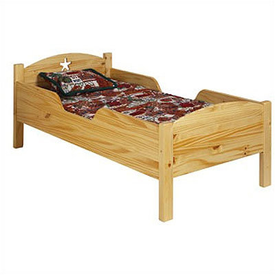 little colorado Traditional Star Toddler Bed - Finish: White at Sears.com