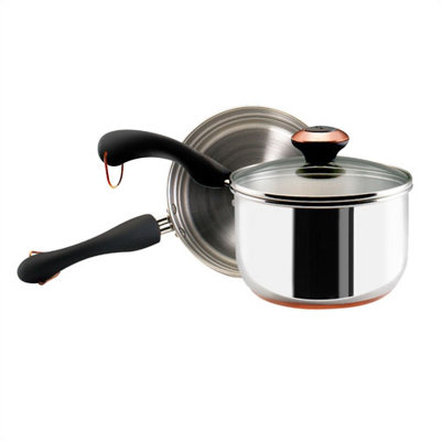 Paula Deen Stainless Steel 2-qt. Double Boiler with Lid