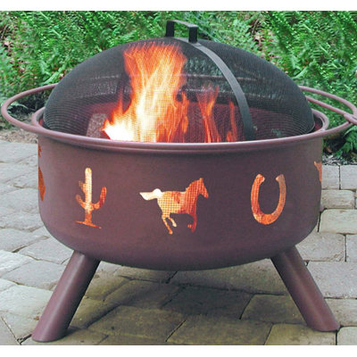 Landmann Big Sky Western Fire Pit - Finish: Georgia Clay at Sears.com