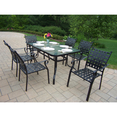 Web Seven Piece Dining Set