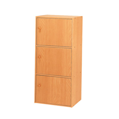 Hazelwood Home Three Door Utility Cabinet - Finish: Beech at Sears.com