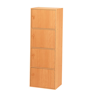 Hazelwood Home Four Door Utility Cabinet - Finish: Black at Sears.com