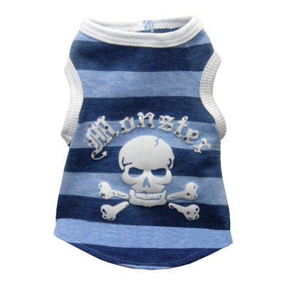 Monster Stripe Big Dog Tank Size: Extra Small