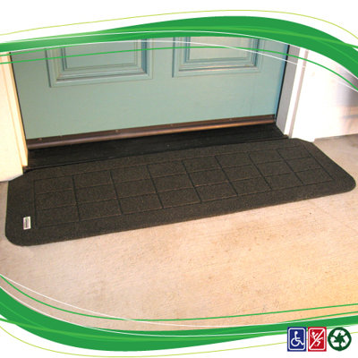 SafePath Products StoneCap Ramp in Antique Bronze - Size: 1.5" H x 71" W x 15.25" D at Sears.com