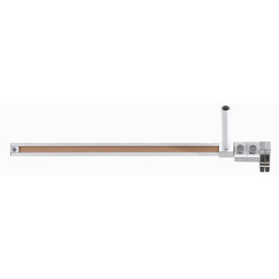 AARCO 1" Display Rail in Satin Anodized - Size: 1" H x 72" W at Sears.com
