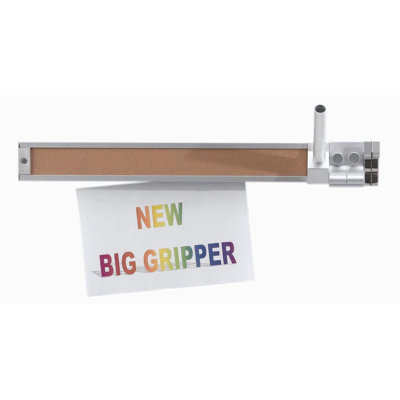 AARCO 2" Display Rail with Paper Gripper - Size: 2" H x 36" W at Sears.com