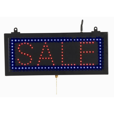 AARCO High Visibility LED Sign - Sign Message: Abierto, Size: 13" H x 22" W at Sears.com