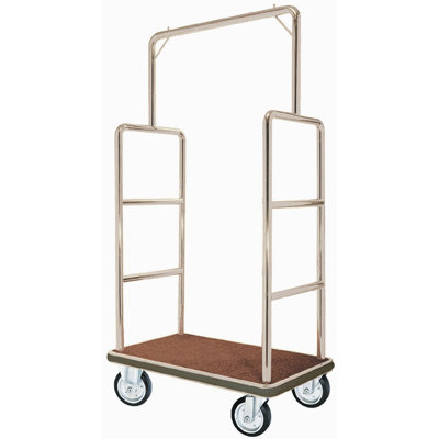 AARCO 42" Bellman's Luggage Cart - Color: Chrome at Sears.com