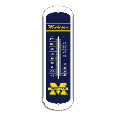 BSI Products Michigan Wolverines Outdoor Thermometer - Size: 12" at Sears.com