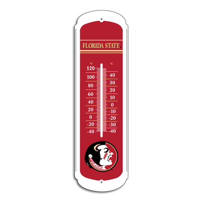 Florida State Seminoles Outdoor Thermometer Size: 12