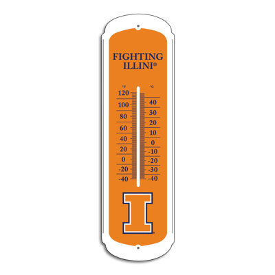 BSI Products Illinois Fighting Illini Outdoor Thermometer - Size: 12" at Sears.com