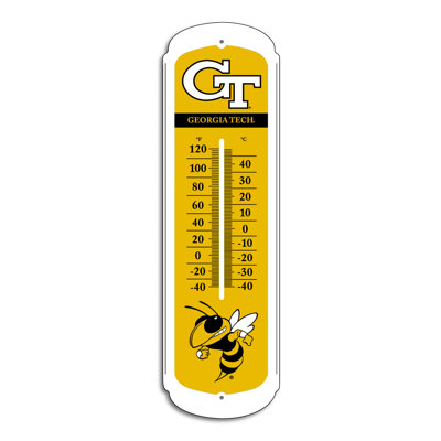 BSI Products Georgia Tech Yellow Jackets Outdoor Thermometer - Size: 12" at Sears.com