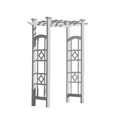 Monaco Arbor In White